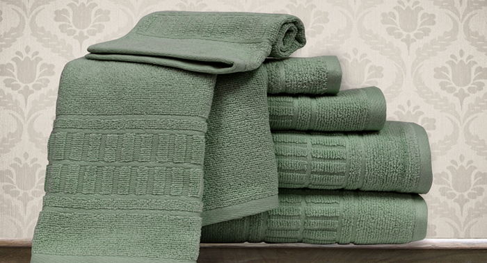SPA COLLECTION TOWELS SAGE